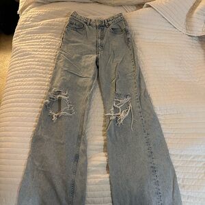H&M Divided Faded Denim Jeans